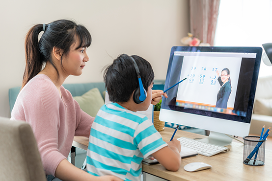 parent and child distance learning